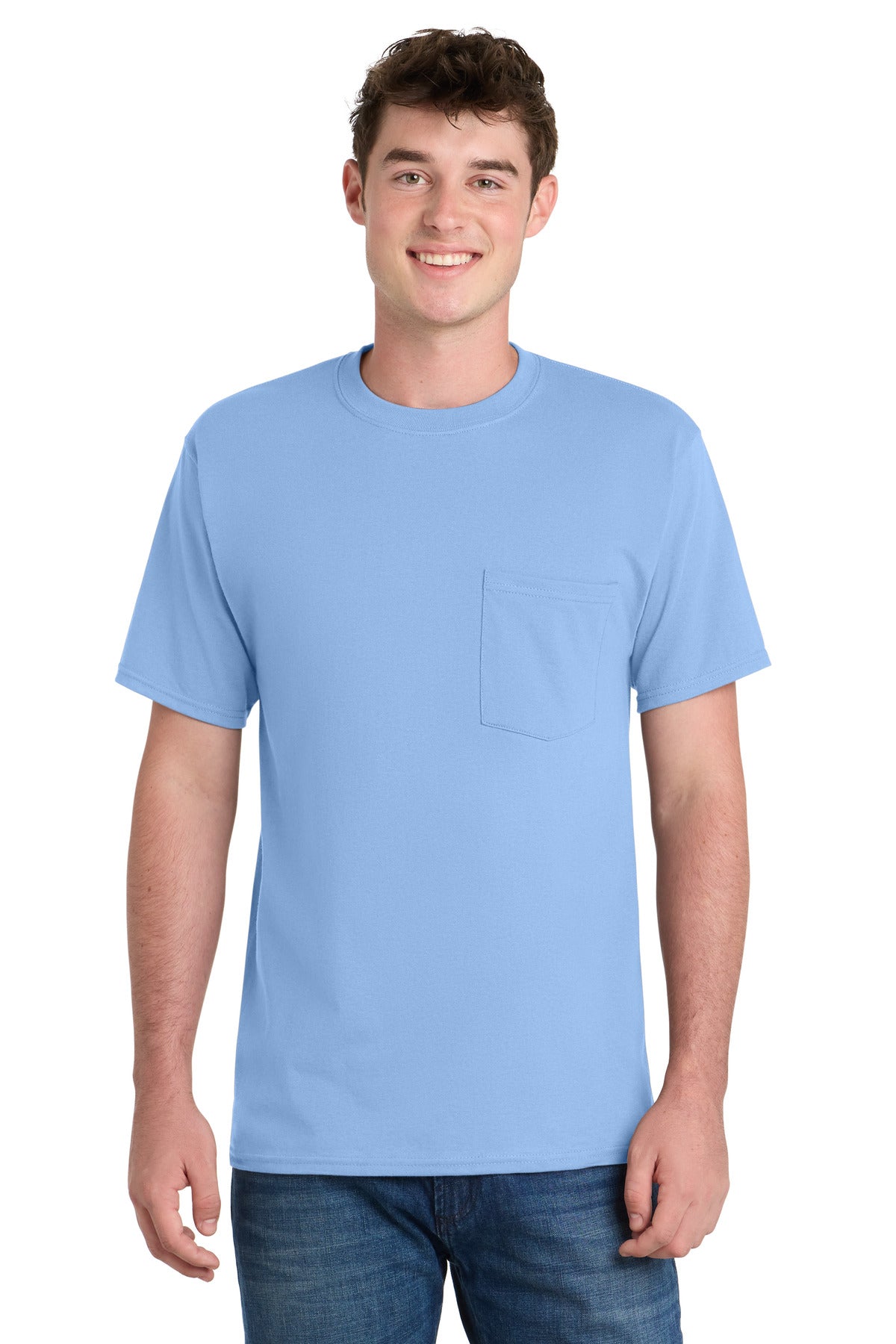 Port & Co ™ Tall Essential Pocket Tee. PC61PT