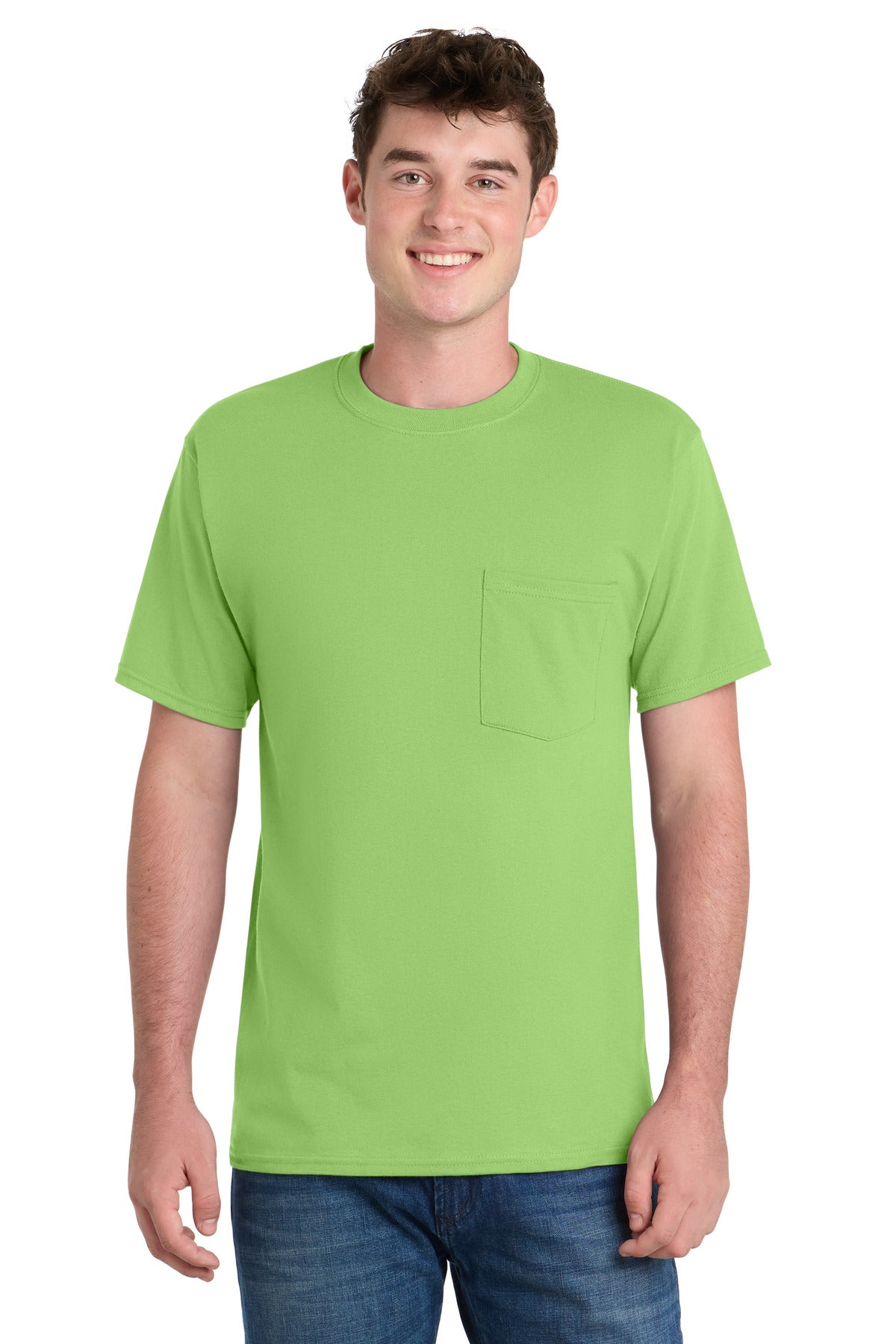 Port & Co ™ Tall Essential Pocket Tee. PC61PT