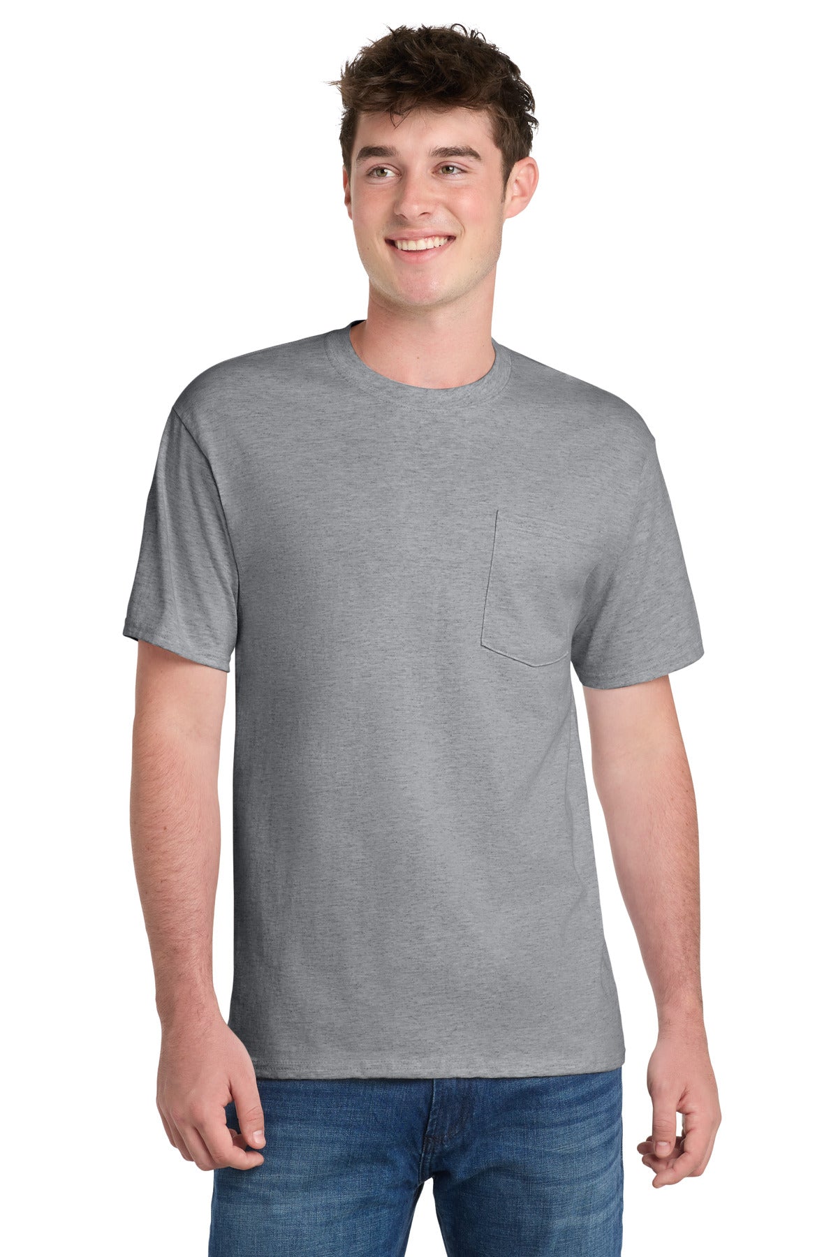 Port & Co ™ Essential Pocket Tee. PC61P