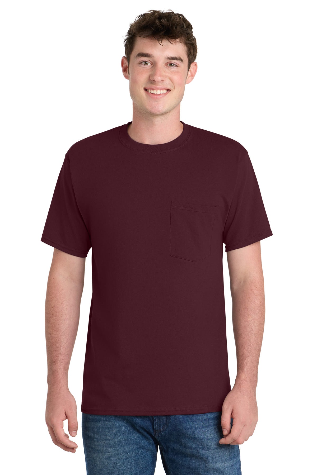 Port & Co ™ Essential Pocket Tee. PC61P