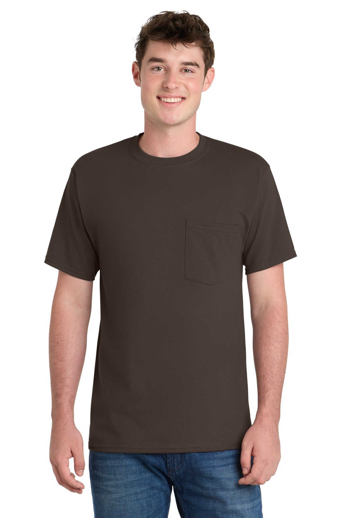 Port & Co ™ Essential Pocket Tee. PC61P