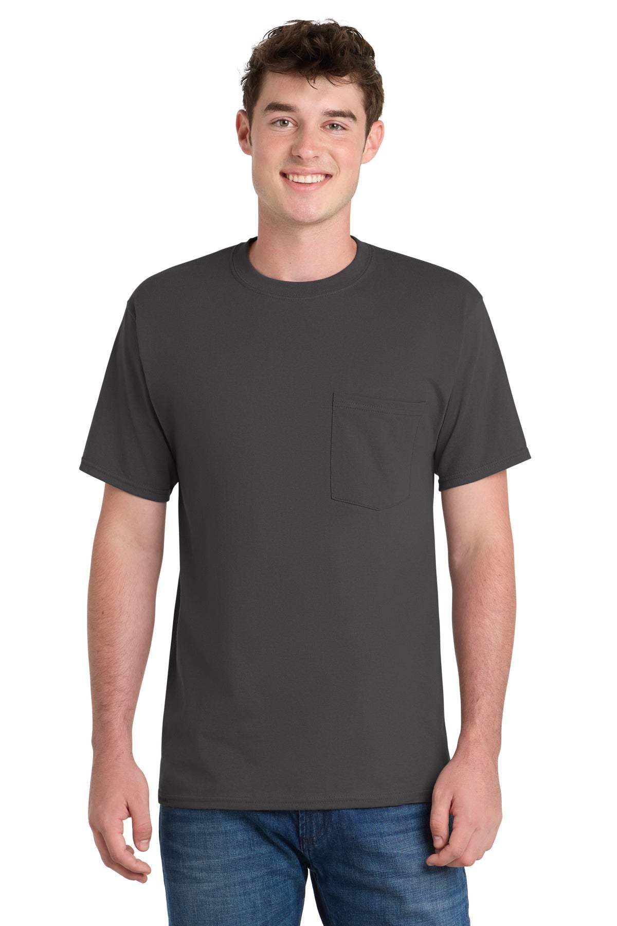 Port & Co ™ Essential Pocket Tee. PC61P
