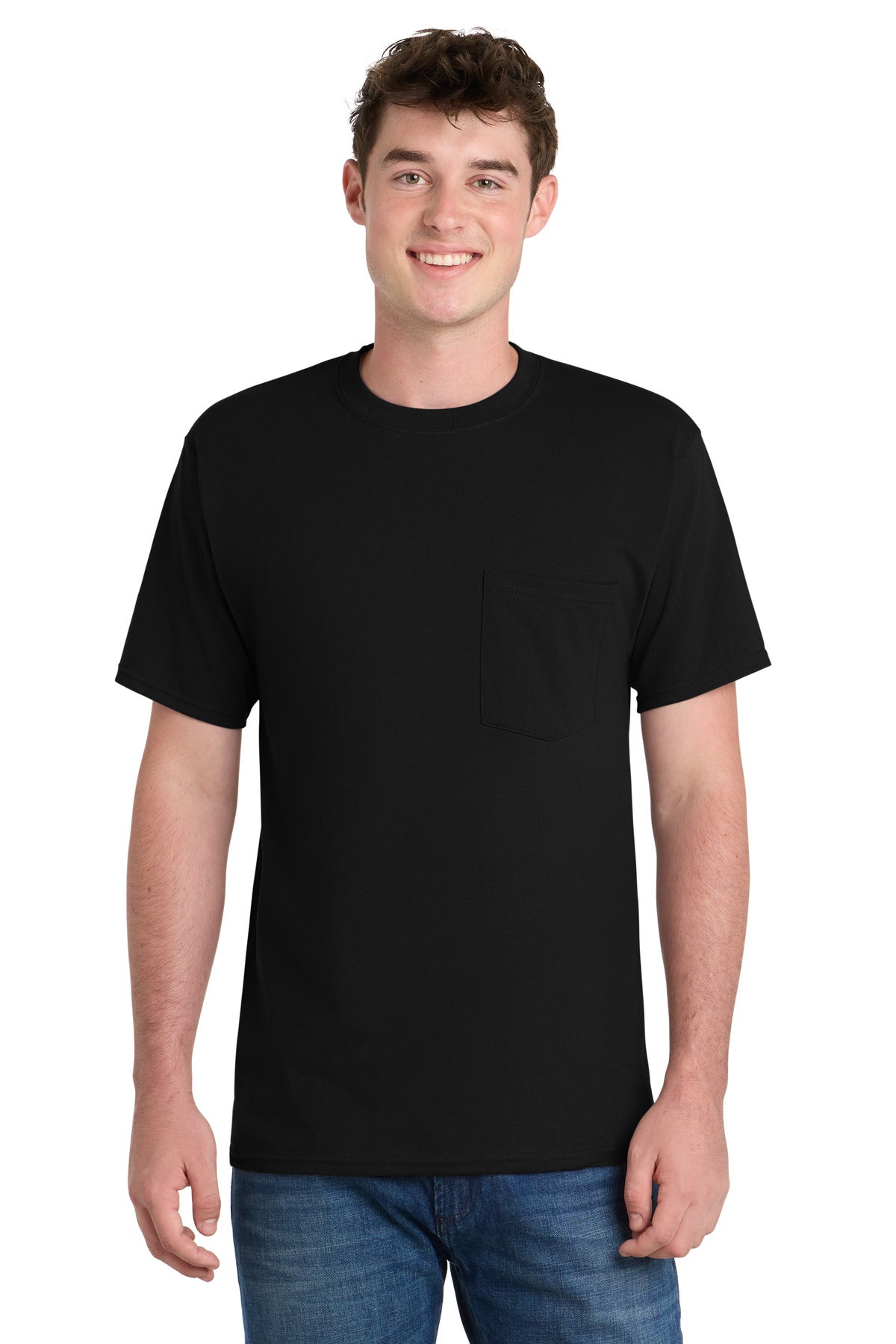 Port & Co ™ Essential Pocket Tee. PC61P