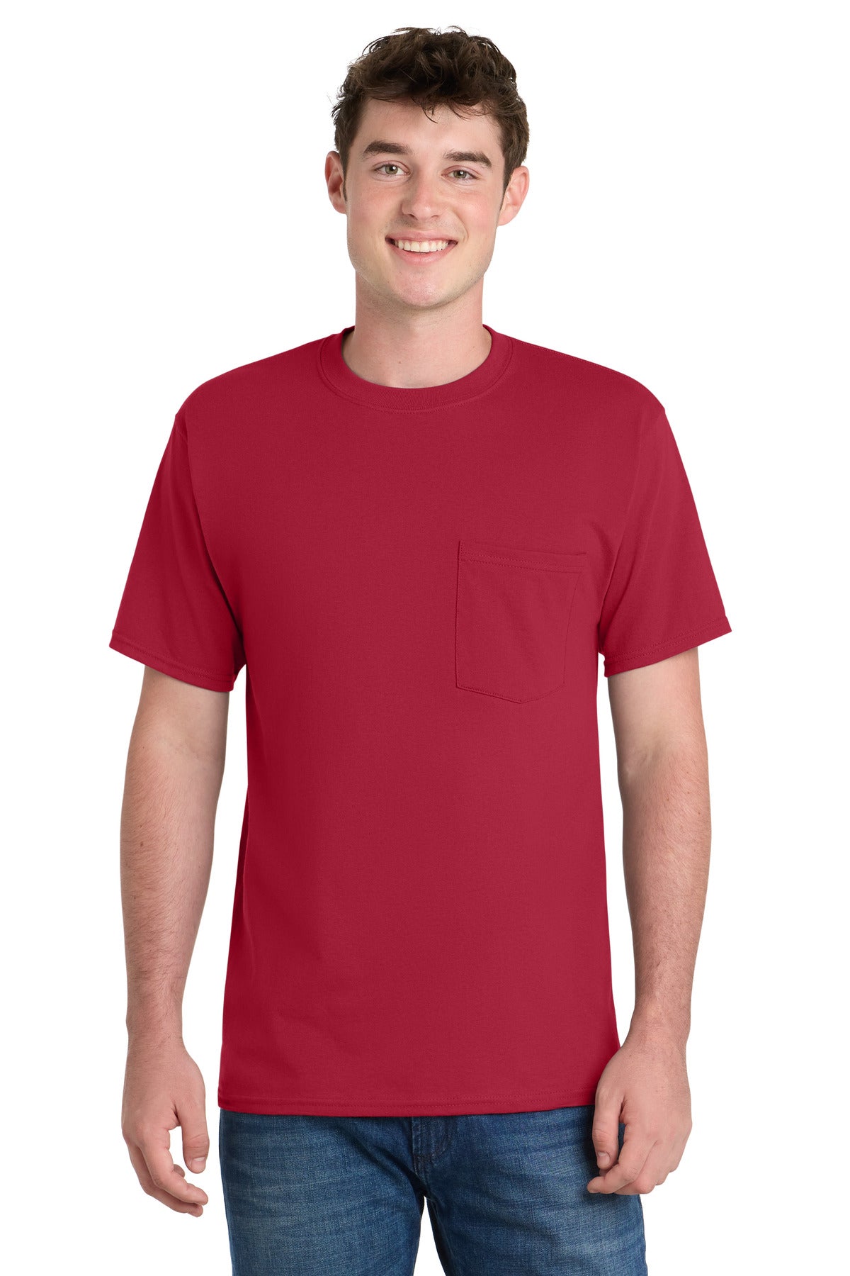 Port & Co ™ Essential Pocket Tee. PC61P