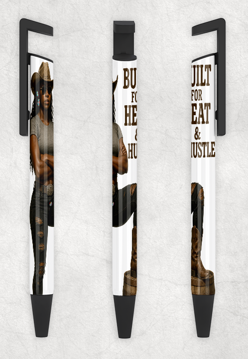 BLACK COWGIRL - BUILT FOR HEAT AND HUSTLE